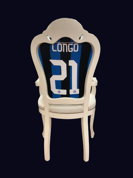 sedie calcio INTER RETRO-nero