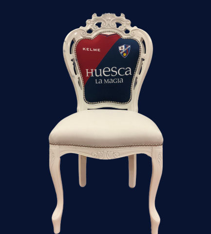 sedie calcio huesca blu